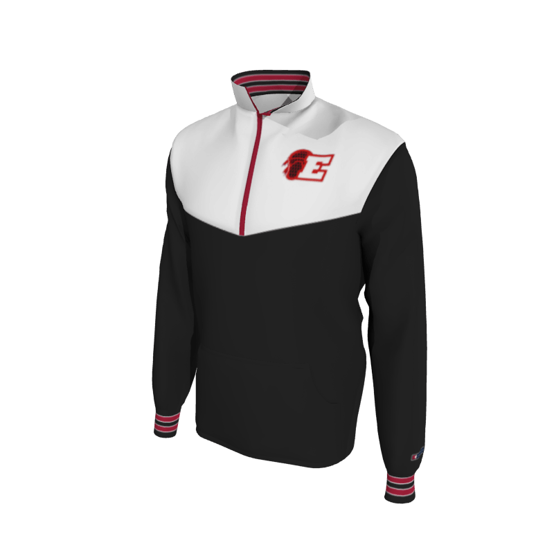 Custom Mission Pullover, Men's 1652 Mission 2-Color Supplex, Knit Cuffs. (x 19)