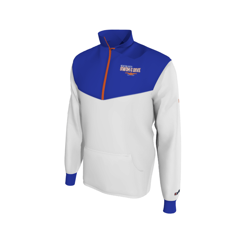 Custom Mission Pullover, Men's 1652 Mission 2-Color Supplex, Knit Cuffs. (x 24)