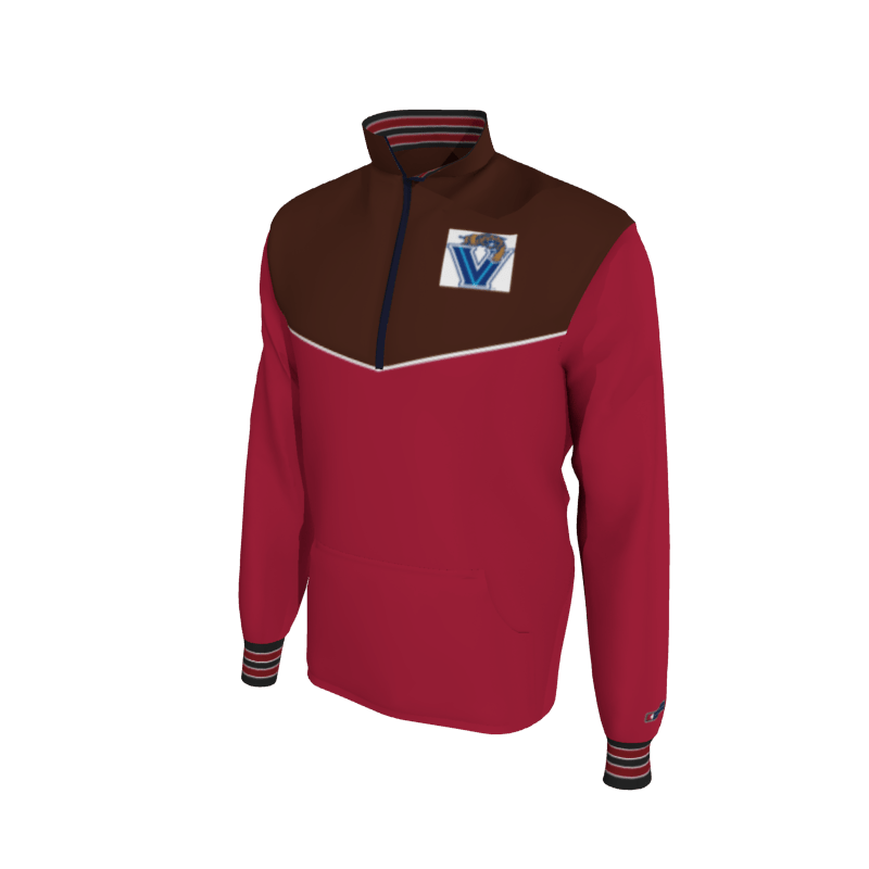 Custom Mission Pullover, Men's 1652 Mission 2-Color Supplex, Knit Cuffs. (x 25)