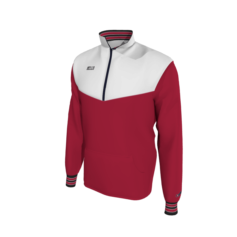 Custom Mission Pullover, Men's 1652 Mission 2-Color Supplex, Knit Cuffs. (x 3)