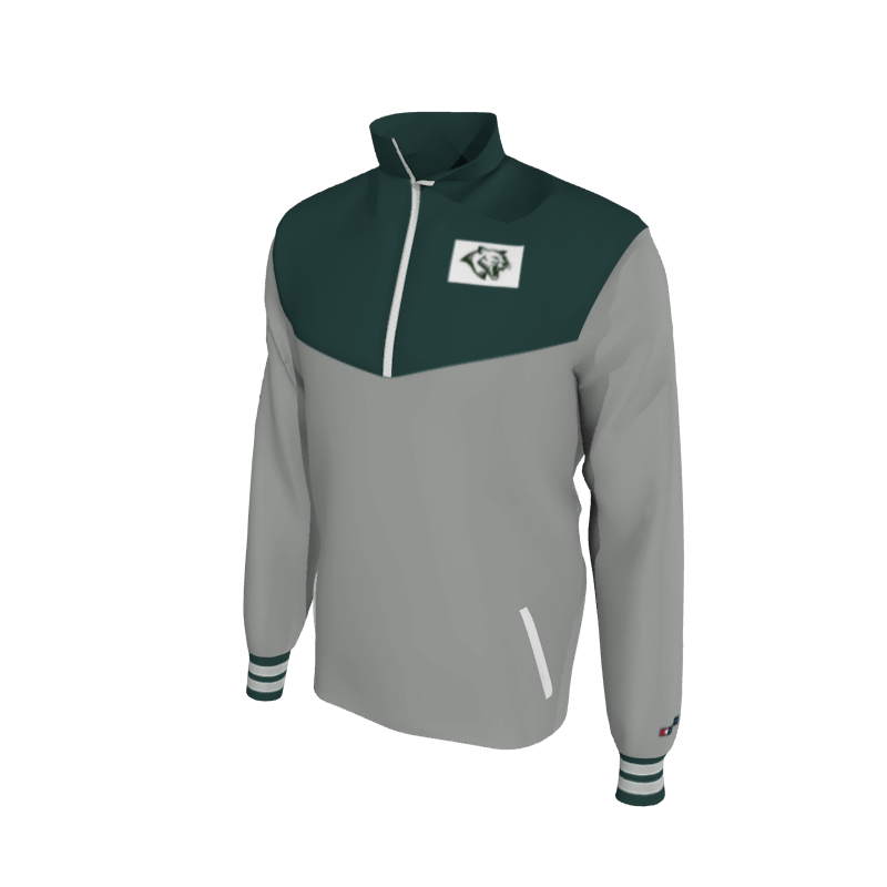 Custom Mission Pullover, Men's 1652 Mission 2-Color Supplex, Knit Cuffs. (x 4)
