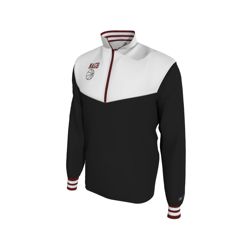 Custom Mission Pullover, Men's 1652 Mission 2-Color Supplex, Knit Cuffs. (x 45)