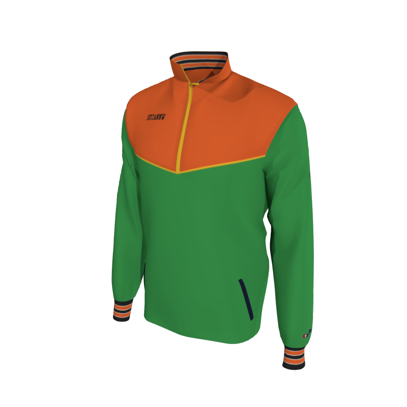 Custom Mission Pullover, Men's 1652 Mission 2-Color Supplex, Knit Cuffs. (x 5)