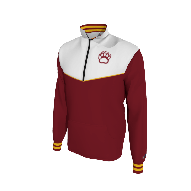 Custom Mission Pullover, Men's 1652 Mission 2-Color Supplex, Knit Cuffs. (x 5)