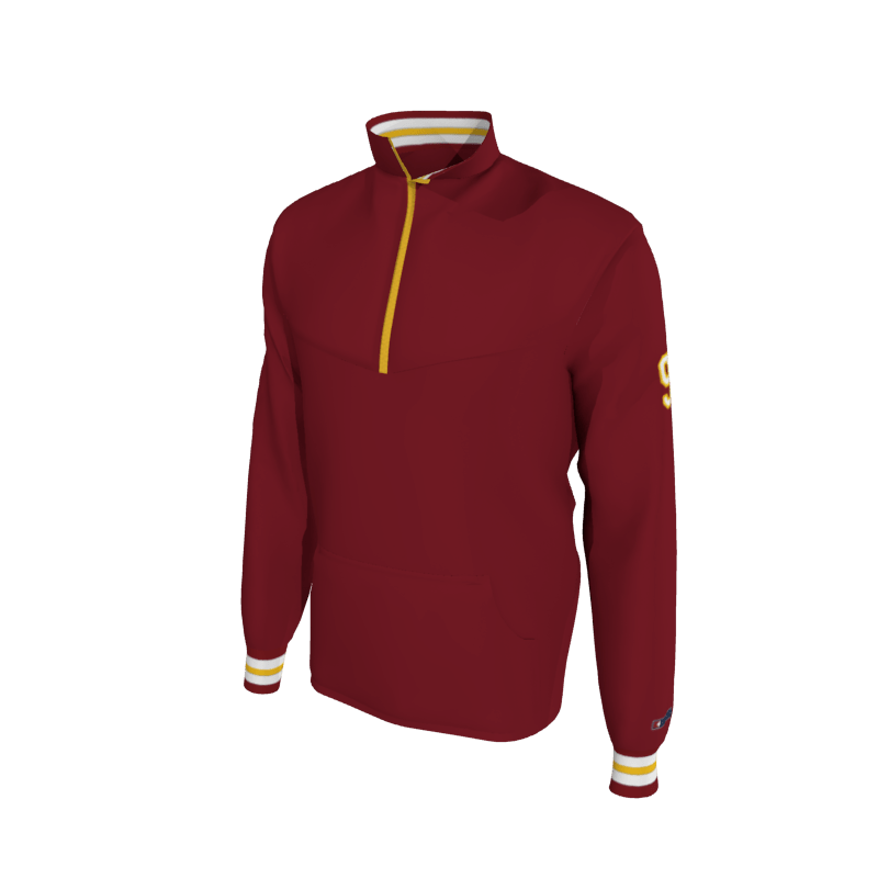 Custom Mission Pullover, Men's 1652 Mission 2-Color Supplex, Knit Cuffs. (x 6)