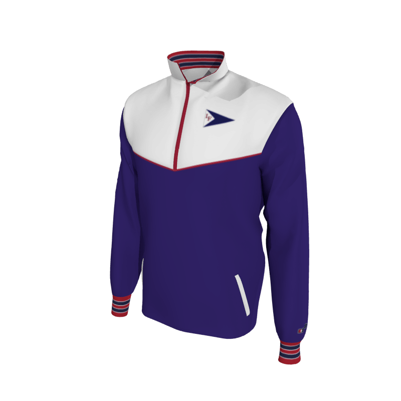 Custom Mission Pullover, Men's 1652 Mission 2-Color Supplex, Knit Cuffs. (x 6)