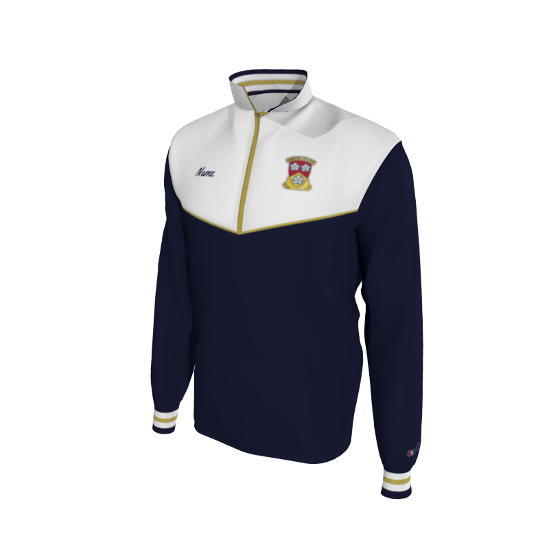 Custom Mission Pullover, Men's 1652 Mission 2-Color Supplex, Knit Cuffs. (x 7)