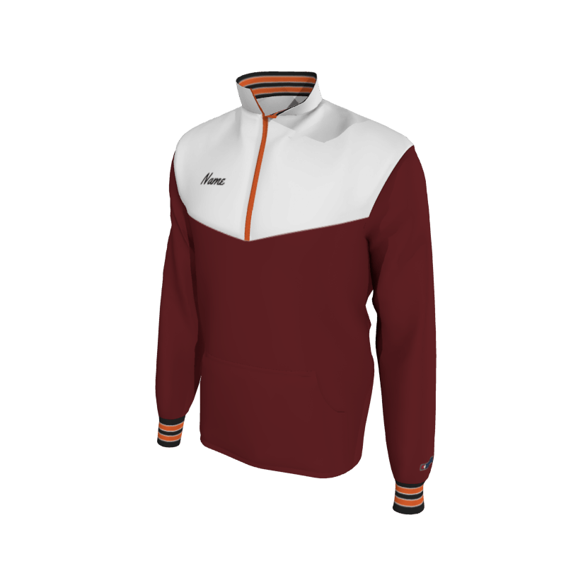 Custom Mission Pullover, Men's 1652 Mission 2-Color Supplex, Knit Cuffs. (x 7)