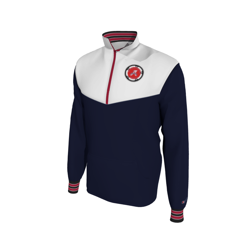 Custom Mission Pullover, Men's 1652 Mission 2-Color Supplex, Knit Cuffs. (x 7)
