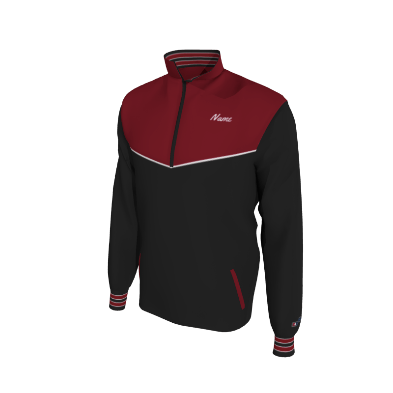 Custom Mission Pullover, Men's 1652 Mission 2-Color Supplex, Knit Cuffs. (x 7)