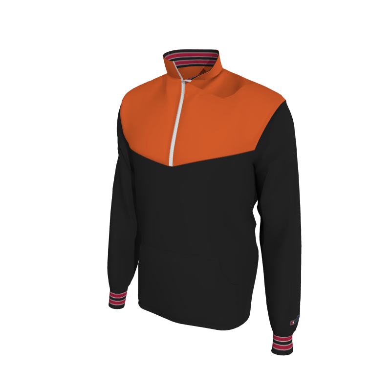 Custom Mission Pullover, Men's 1652 Mission 2-Color Supplex, Knit Cuffs. (x 71)