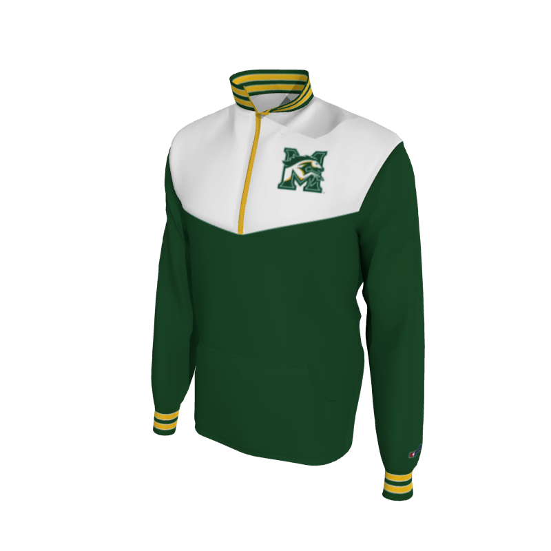 Custom Mission Pullover, Men's 1652 Mission 2-Color Supplex, Knit Cuffs. (x 8)