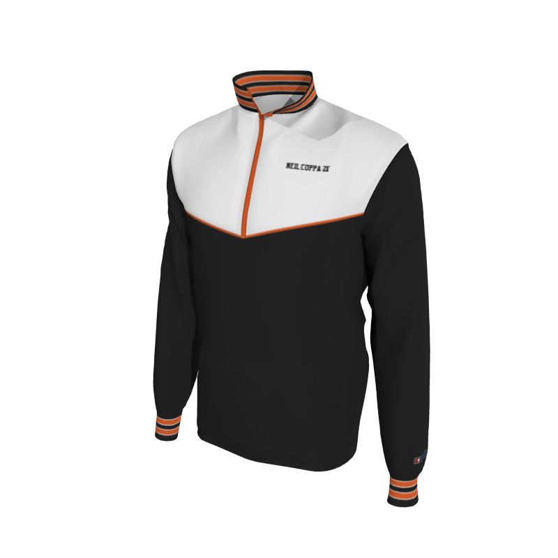 Custom Mission Pullover, Men's 1652 Mission 2-Color Supplex, Knit Cuffs. (x 8)