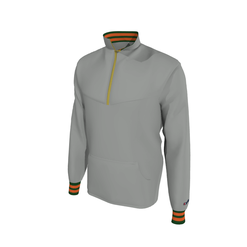 Custom Mission Pullover, Men's 1652 Mission 2-Color Supplex, Knit Cuffs. (x 8)