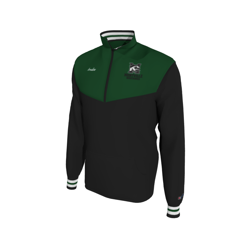 Custom Mission Pullover, Men's 1652 Mission 2-Color Supplex, Knit Cuffs. (x 9)