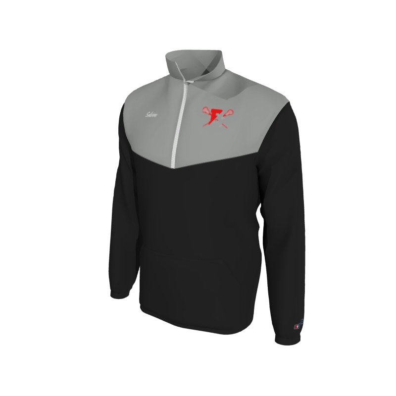 Custom Mission Pullover, Men's 1652E Mission 2-Color Supplex, Elastic Cuffs. (x 1)