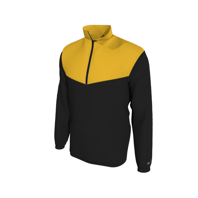 Custom Mission Pullover, Men's 1652E Mission 2-Color Supplex, Elastic Cuffs. (x 1)