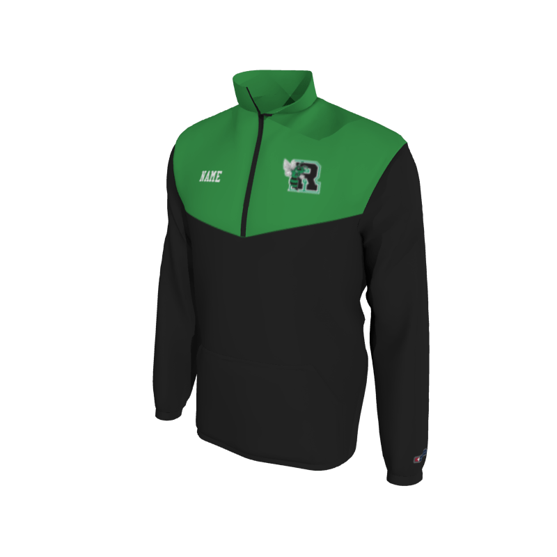 Custom Mission Pullover, Men's 1652E Mission 2-Color Supplex, Elastic Cuffs. (x 1)