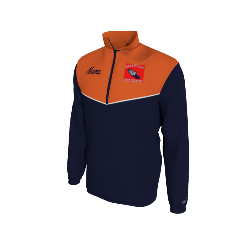 Custom Mission Pullover, Men's 1652E Mission 2-Color Supplex, Elastic Cuffs. (x 1)