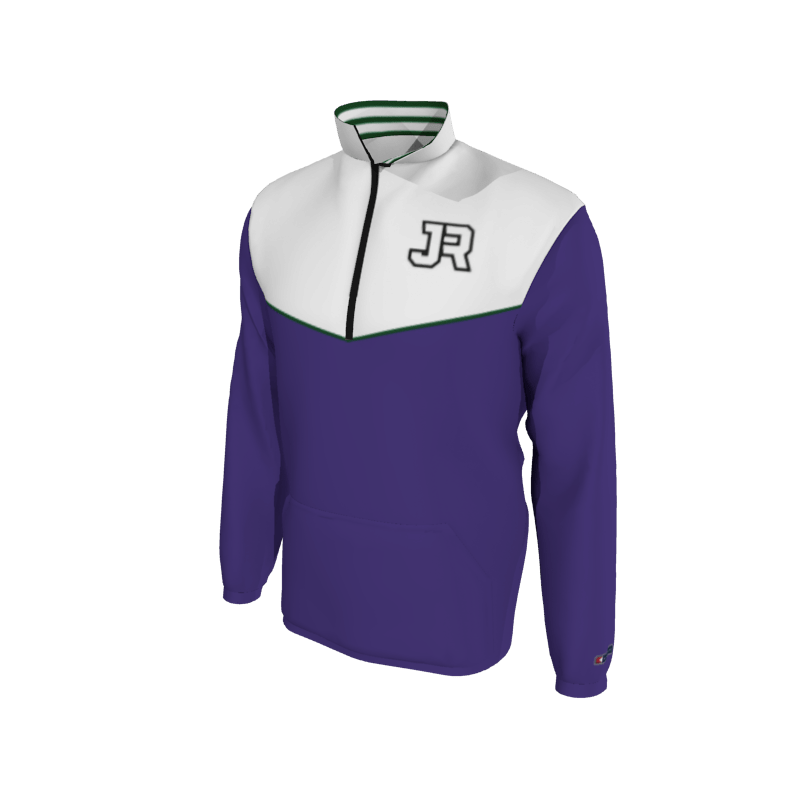 Custom Mission Pullover, Men's 1652E Mission 2-Color Supplex, Elastic Cuffs. (x 1)