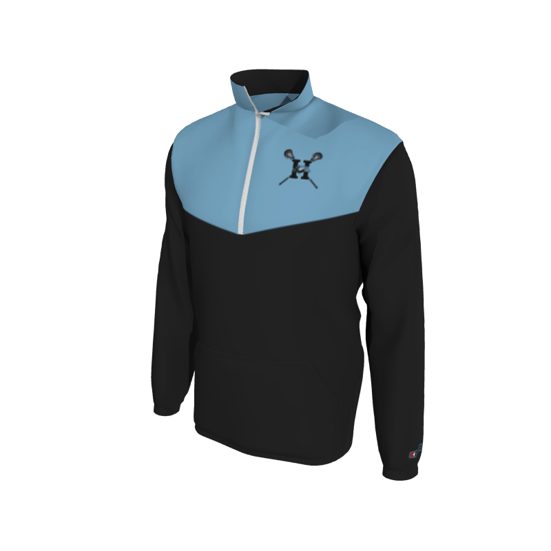 Custom Mission Pullover, Men's 1652E Mission 2-Color Supplex, Elastic Cuffs. (x 1)