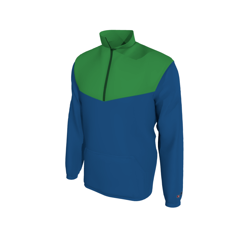Custom Mission Pullover, Men's 1652E Mission 2-Color Supplex, Elastic Cuffs. (x 1)