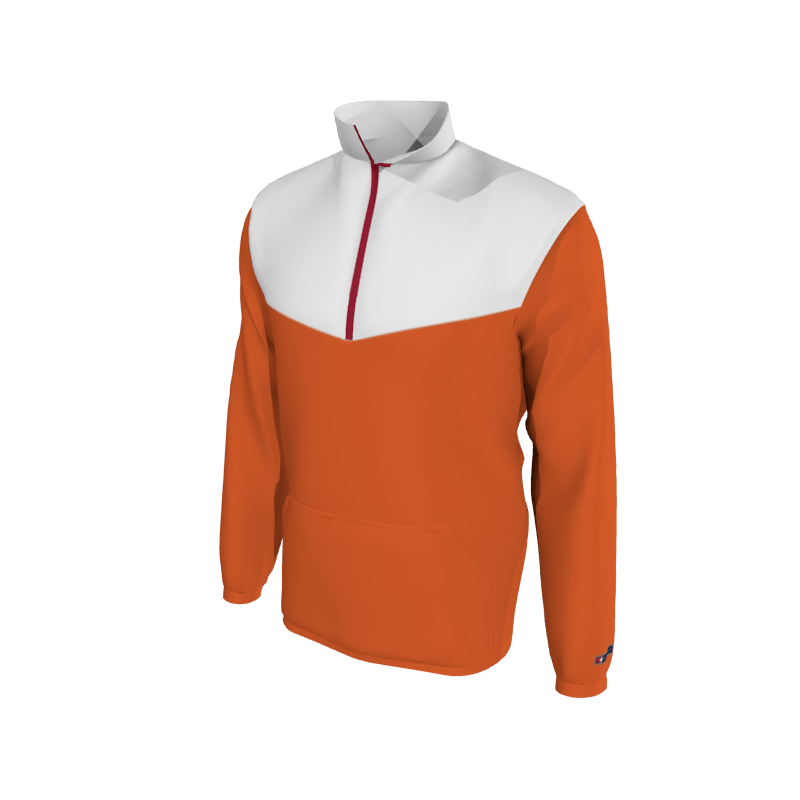Custom Mission Pullover, Men's 1652E Mission 2-Color Supplex, Elastic Cuffs. (x 1)