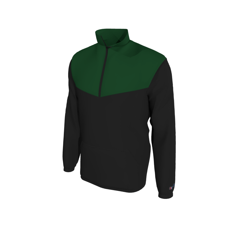 Custom Mission Pullover, Men's 1652E Mission 2-Color Supplex, Elastic Cuffs. (x 1)