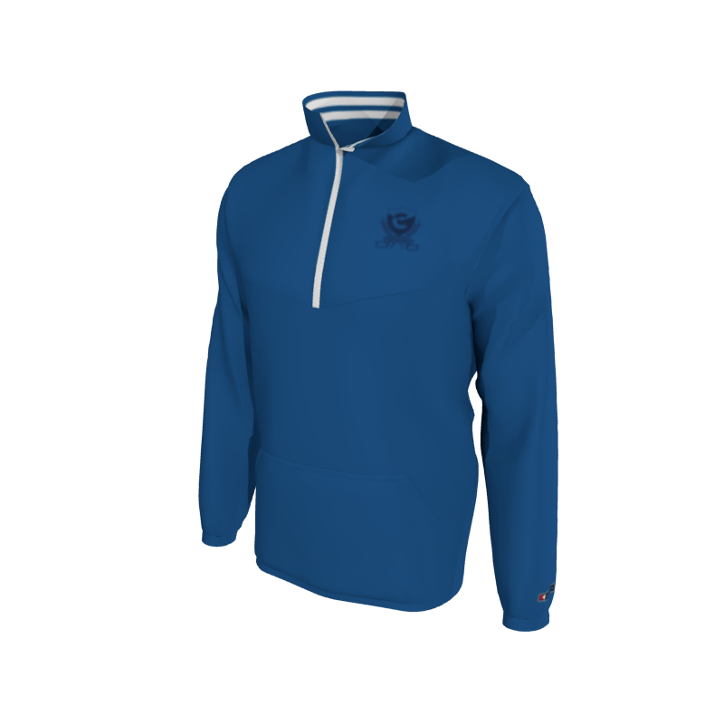 Custom Mission Pullover, Men's 1652E Mission 2-Color Supplex, Elastic Cuffs. (x 10)