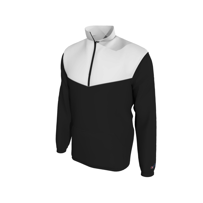 Custom Mission Pullover, Men's 1652E Mission 2-Color Supplex, Elastic Cuffs. (x 11)