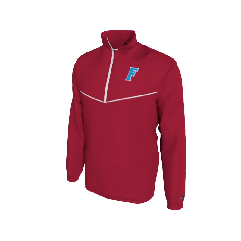 Custom Mission Pullover, Men's 1652E Mission 2-Color Supplex, Elastic Cuffs. (x 12)