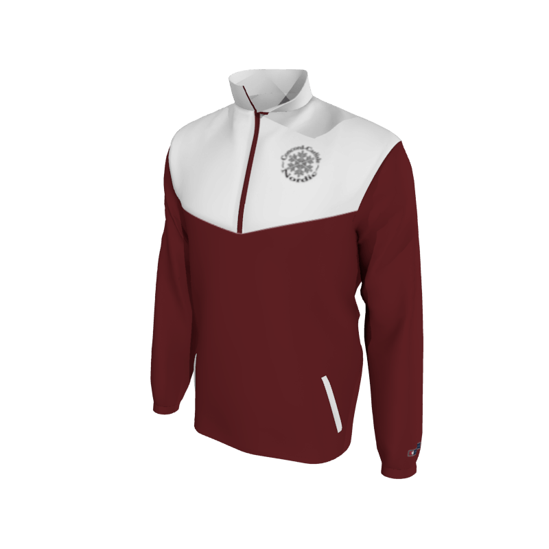 Custom Mission Pullover, Men's 1652E Mission 2-Color Supplex, Elastic Cuffs. (x 12)