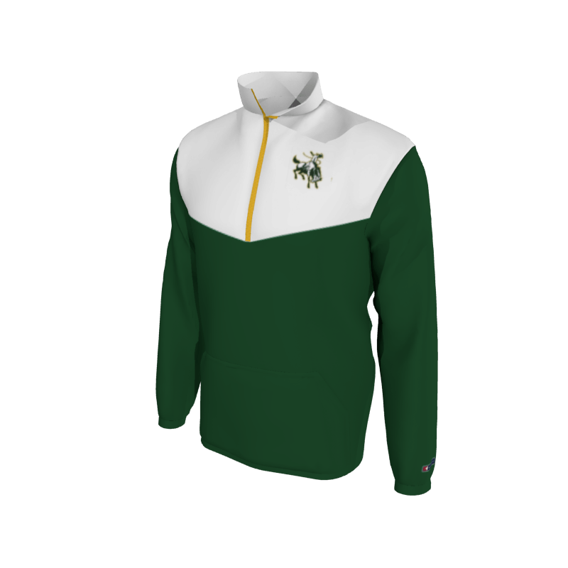 Custom Mission Pullover, Men's 1652E Mission 2-Color Supplex, Elastic Cuffs. (x 15)