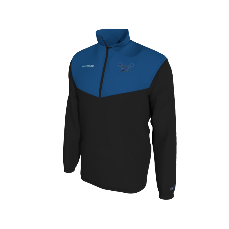 Custom Mission Pullover, Men's 1652E Mission 2-Color Supplex, Elastic Cuffs. (x 17)