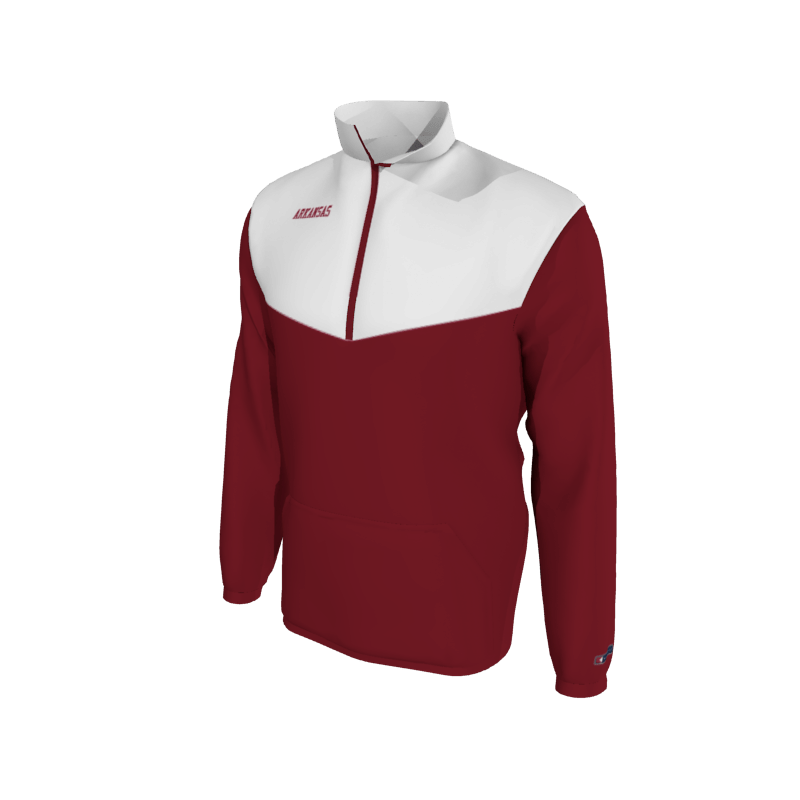 Custom Mission Pullover, Men's 1652E Mission 2-Color Supplex, Elastic Cuffs. (x 35)