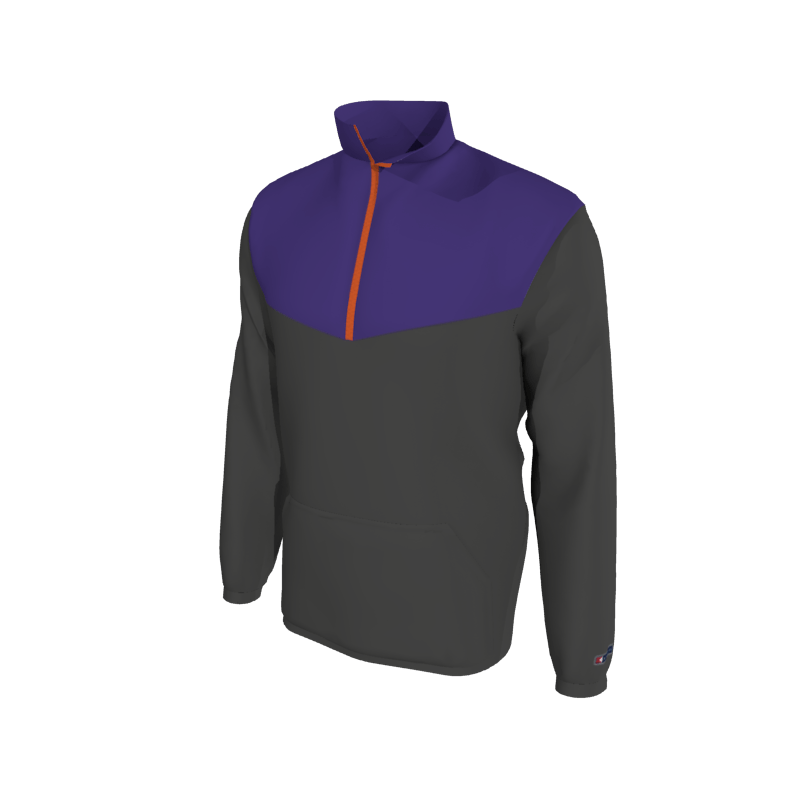 Custom Mission Pullover, Men's 1652E Mission 2-Color Supplex, Elastic Cuffs. (x 40)