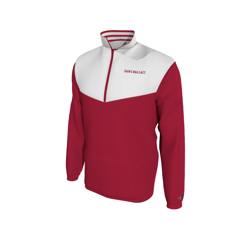 Custom Mission Pullover, Men's 1652E Mission 2-Color Supplex, Elastic Cuffs. (x 6)