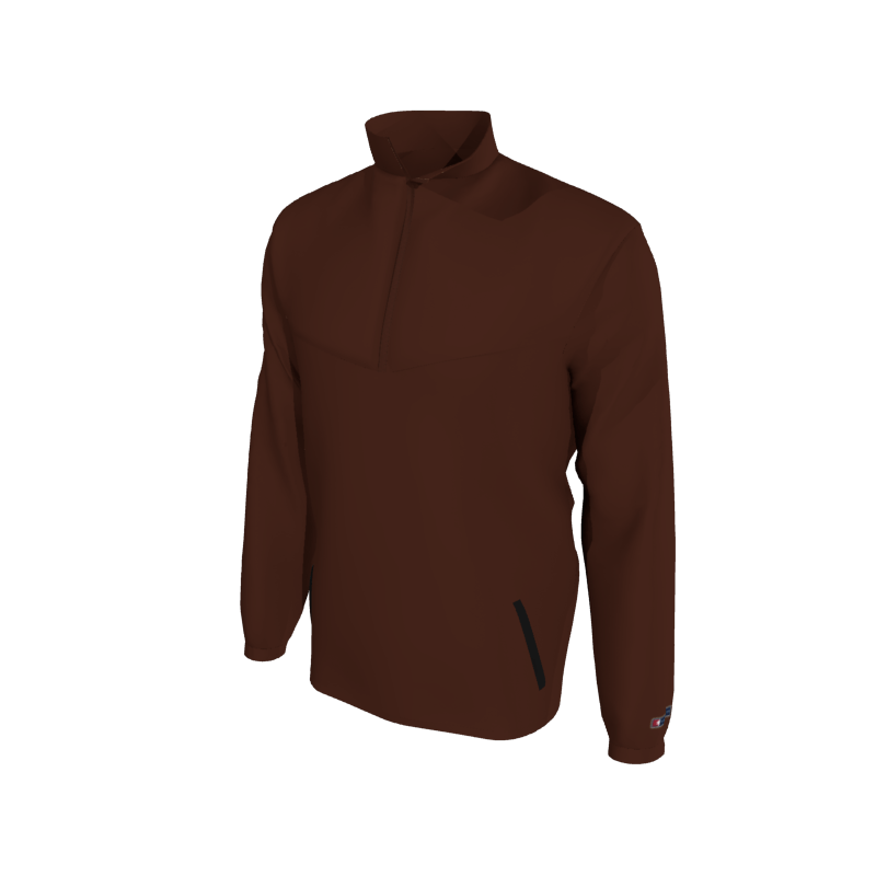 Custom Mission Pullover, Men's 1652E Mission 2-Color Supplex, Elastic Cuffs. (x 6)