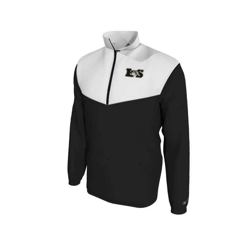Custom Mission Pullover, Men's 1652E Mission 2-Color Supplex, Elastic Cuffs. (x 6)