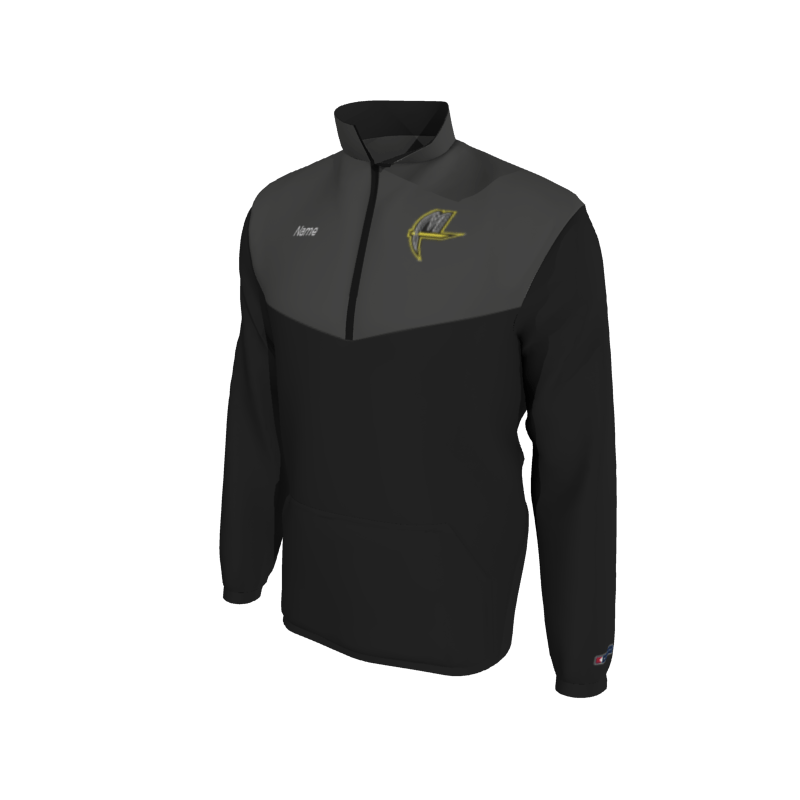Custom Mission Pullover, Men's 1652E Mission 2-Color Supplex, Elastic Cuffs. (x 7)