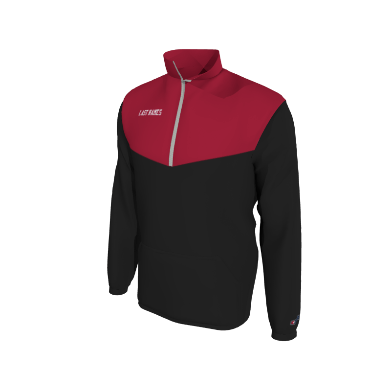 Custom Mission Pullover, Men's 1652E Mission 2-Color Supplex, Elastic Cuffs. (x 7)