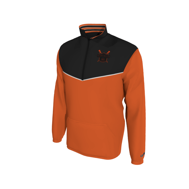 Custom Mission Pullover, Men's 1652E Mission 2-Color Supplex, Elastic Cuffs. (x 8)