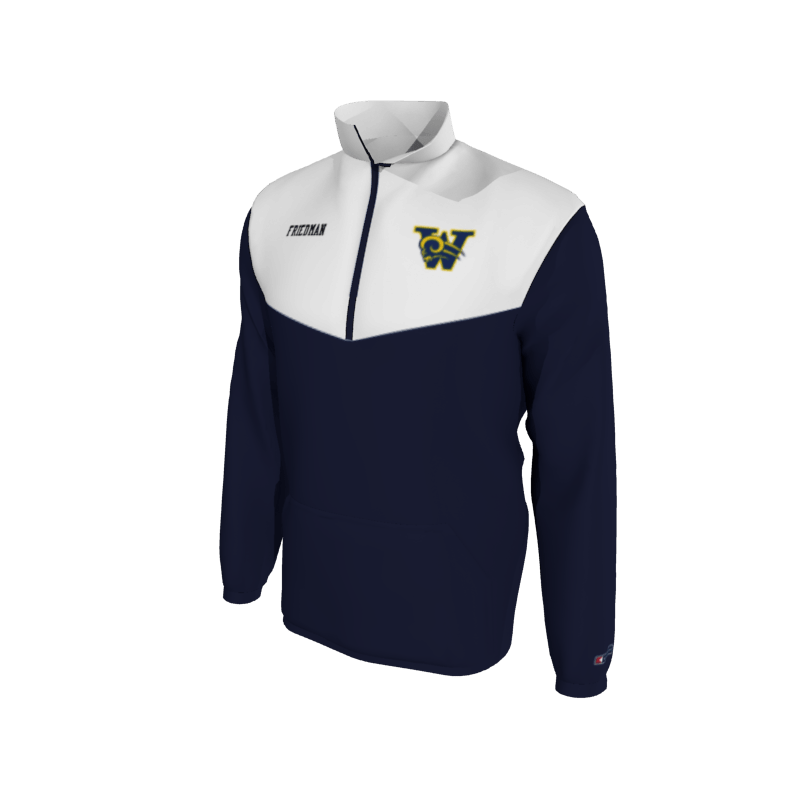 Custom Mission Pullover, Men's 1652E Mission 2-Color Supplex, Elastic Cuffs. (x 8)