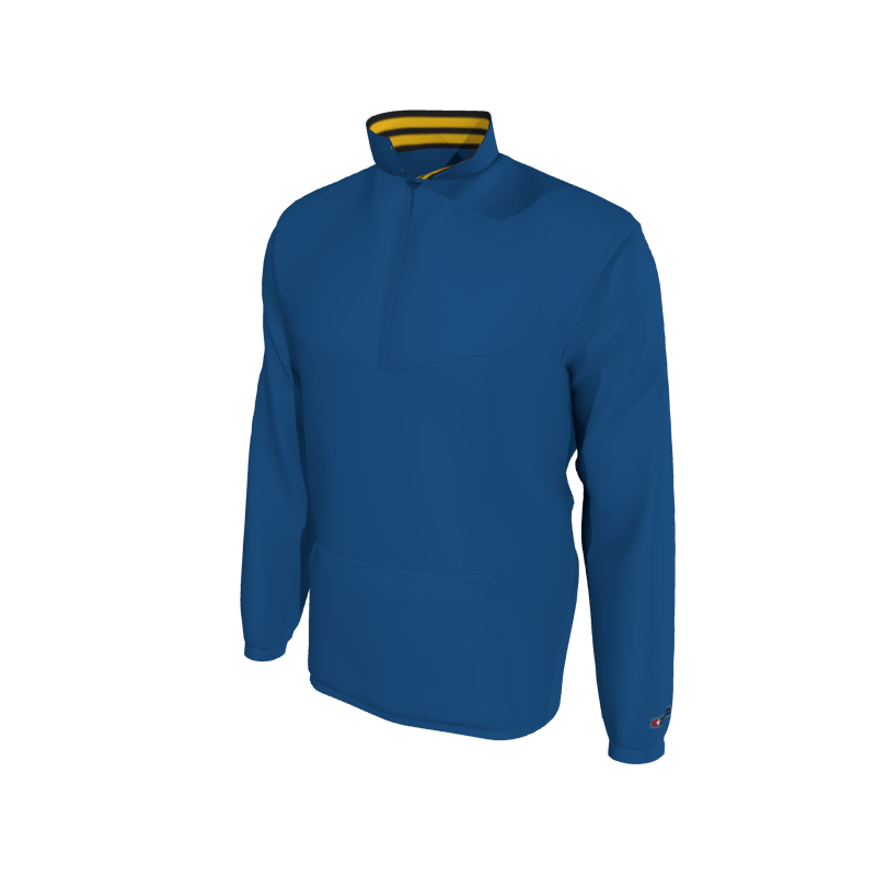 Custom Mission Pullover, Men's 1652E Mission 2-Color Supplex, Elastic Cuffs. (x 80)