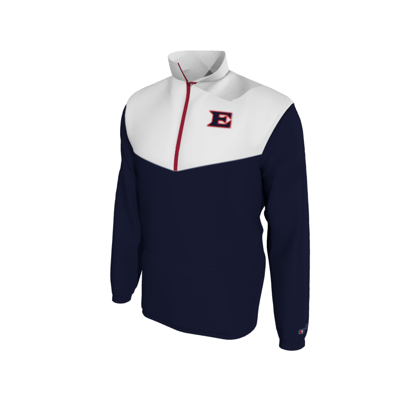 Custom Mission Pullover, Men's 1652E Mission 2-Color Supplex, Elastic Cuffs. (x 9)