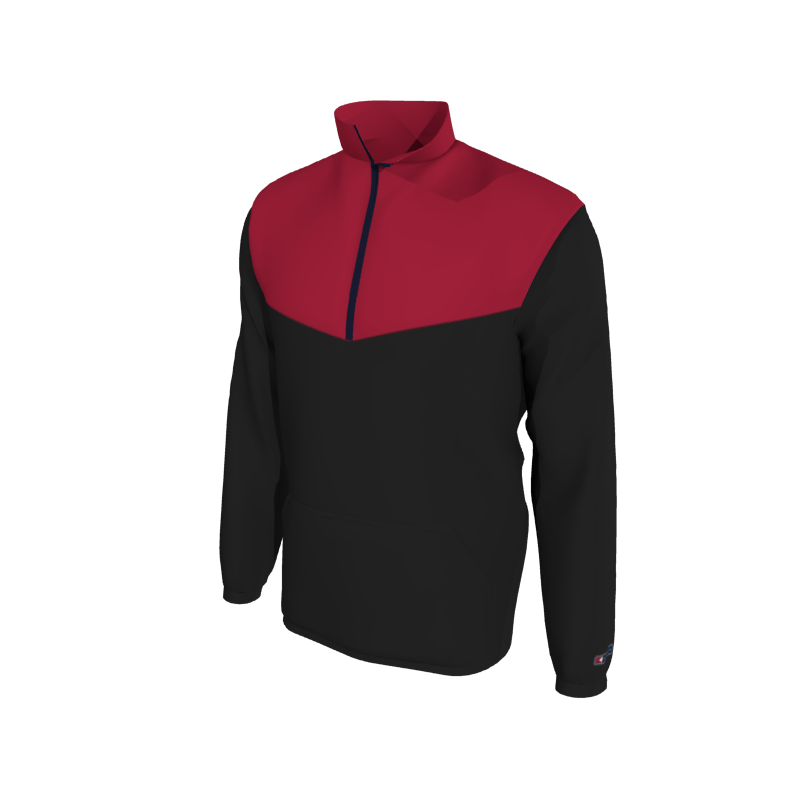 Custom Mission Pullover, Men's 1652E Mission 2-Color Supplex, Elastic Cuffs. (x 9)