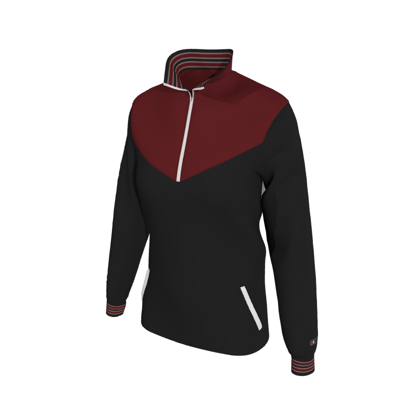 Custom Mission Pullover, Women's W1652 Women's Mission Jacket 2-Color Supplex, Knit Cuffs. (x 1)