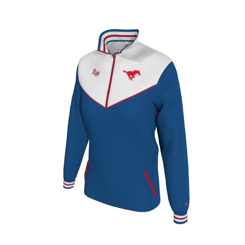 Custom Mission Pullover, Women's W1652 Women's Mission Jacket 2-Color Supplex, Knit Cuffs. (x 1)