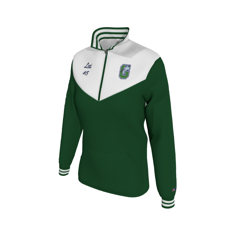 Custom Mission Pullover, Women's W1652 Women's Mission Jacket 2-Color Supplex, Knit Cuffs. (x 1)