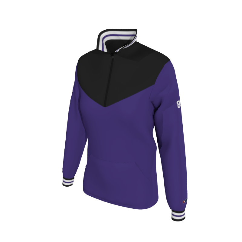 Custom Mission Pullover, Women's W1652 Women's Mission Jacket 2-Color Supplex, Knit Cuffs. (x 10)